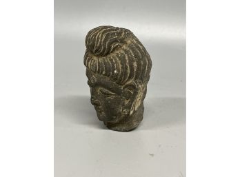 Indian Carved Stone Buddha Head