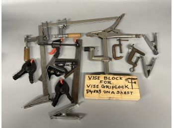 Grouping Of Clamps