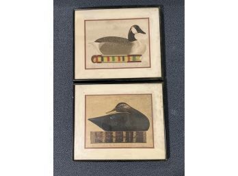 (2) Duck Decoy Prints