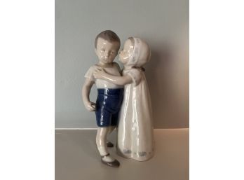 B&G Danish Porcelain Children Figurine