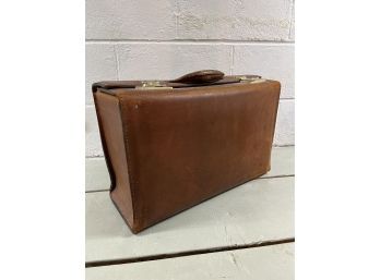 Vintage Argentinian Leather Briefcase
