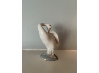 Lladro Porcelain Goose Figurine