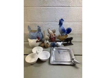 Decorative Animal Grouping Incl. Chickens