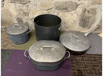 Grouping Of GHC Pots & Pans, Etc.