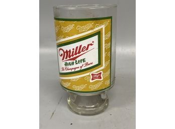 Miller High Life Collector's Glass