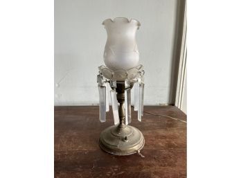 Vintage Drop Crystal Table Lamp