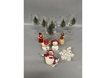 Grouping Of Christmas Decorations