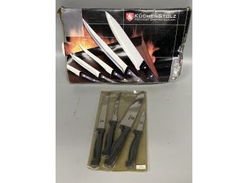 Grouping Of Culinary Grade Kitchen Knives