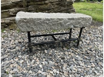 Granite Stone Bench (2 Of 3)