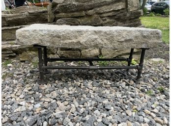 Granite Stone Bench (1 Of 3)