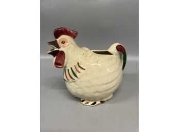 American Pottery Chicken Pitcher