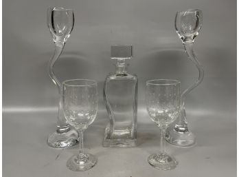 Grouping Of Glassware & Crystal