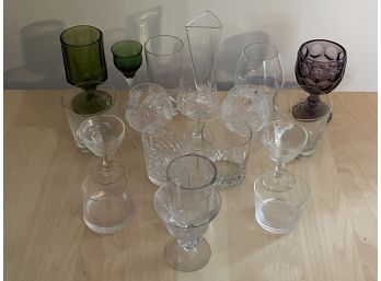 Grouping Of Misc. Glassware