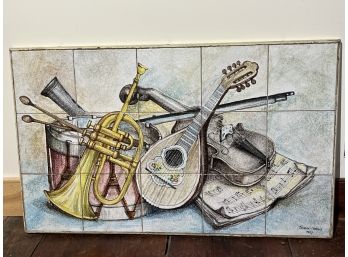 Tangara-Correale Italian Tile Wall Art