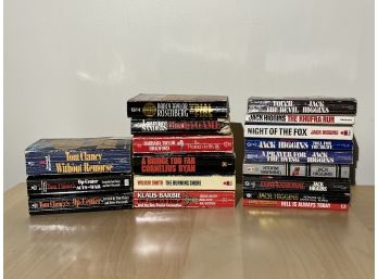 Grouping Of Action And Thriller Novels