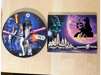 Star Wars Canvas Print & Wall Clock