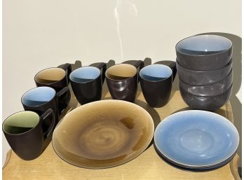 Glazed Ceramic Breakfast Service