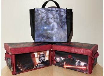 Grouping Of Star Wars Bags/Boxes