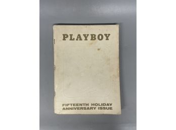 Vintage Playboy Magazine - January 1969 Fifteenth Holiday Anniversary Issue