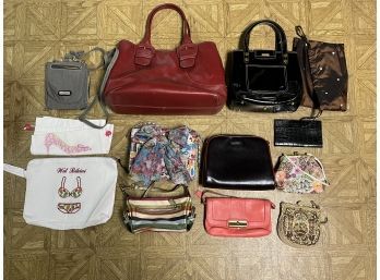 Grouping Of Ladies' Handbags & Evening Bags Incl. Designer