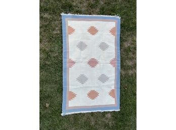 Southwestern Flat Weave Accent Rug