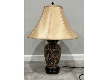 Decorative Ceramic Urn-Form Table Lamp