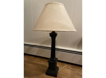 Neoclassical-Style Corinthian Column-Form Table Lamp