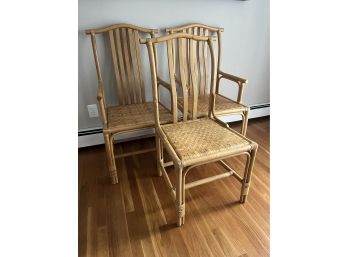 (3) Chinese-Style Dining Chairs