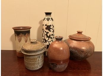 Grouping Of Studio Pottery
