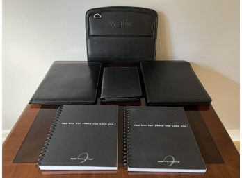 Grouping Of Leather Organizers & Notepads