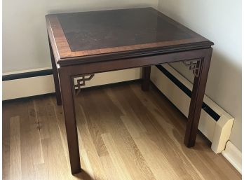 Drexel Chinese Chippendale-style End Table