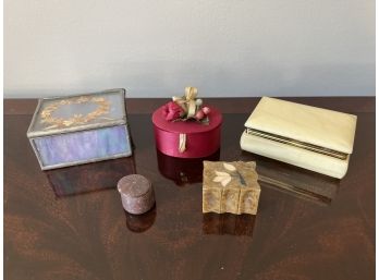 Group Of Trinket Boxes