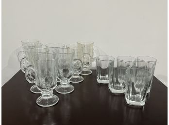 (2) Sets Of Glasses Incl. Bormioli Rocco & Portuguese