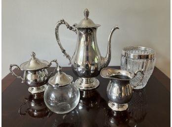 Silverplate Tea Service