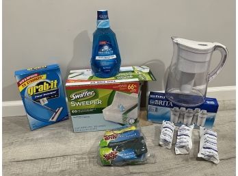 Grouping Of Cleaning Supplies