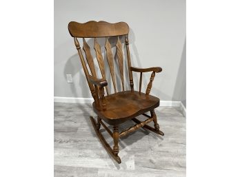 S. Bent & Bros. Colonial-Style Wicker Chair