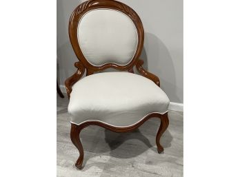 Victorian-Style Parlor Chair