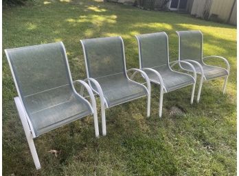 (4) Outdoor Chairs