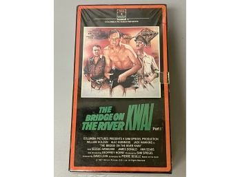 The Bridge On The River Kwai Part 1 And 2 VHS Tapes