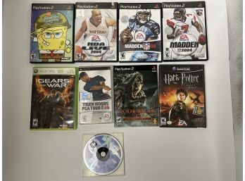 Grouping Of Xbox & Playstation Games, Etc.
