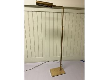 Vintage Koch & Lowy Adjustable Brass Floor Lamp