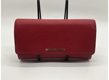 Michael Kors Tri-fold Leather Wallet
