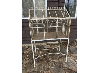 Vintage Iron & Copper Bird Cage