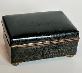 Vintage Cloisonne Hinged Box