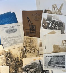 1920s Clyde Iron Works Log Loader Logging Crane B&w Photos