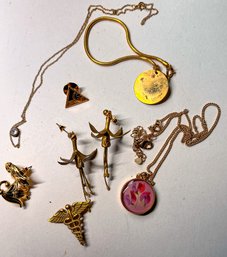 Large Mixed Gold Filled/Gold Plated Jewelry Lot
