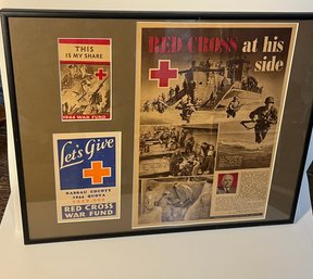 1944 Red Cross Frames Pieces