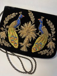 Vintage Embroidered Evening Bag