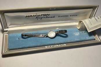 Vintage 10k Ladies Hamilton Watch