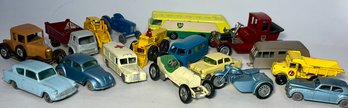 Vintage Lesney Die Cast Car Lot